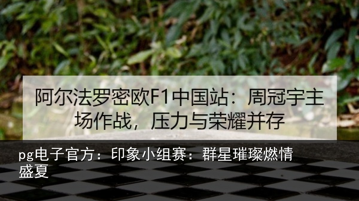 pg电子官方：印象小组赛：群星璀璨燃情盛夏